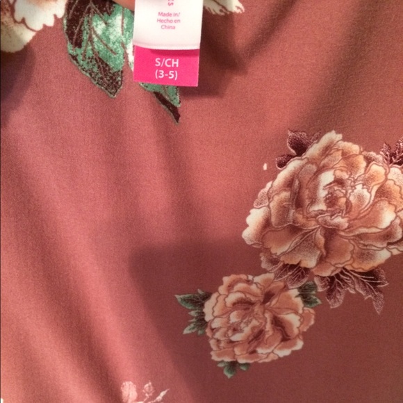 Floral shirt/dress - Picture 3 of 3